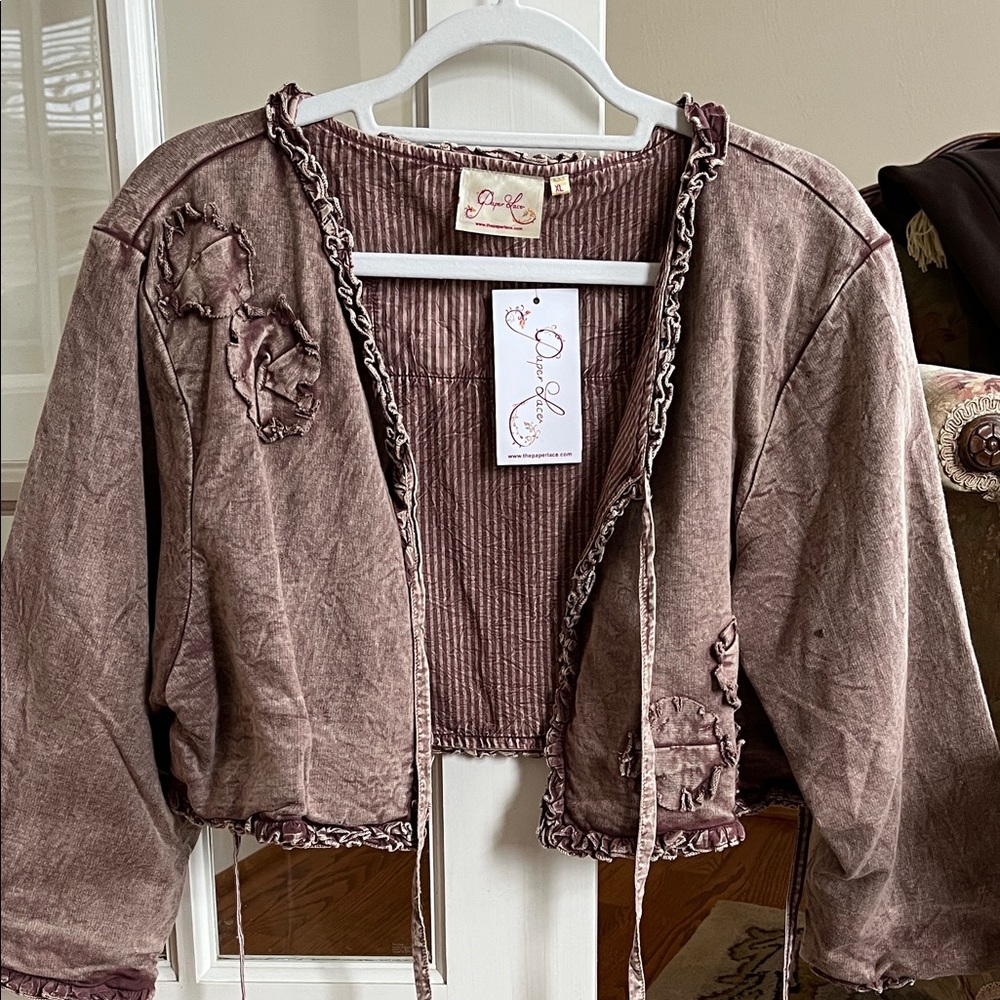 Paper Lace NWT short jacket